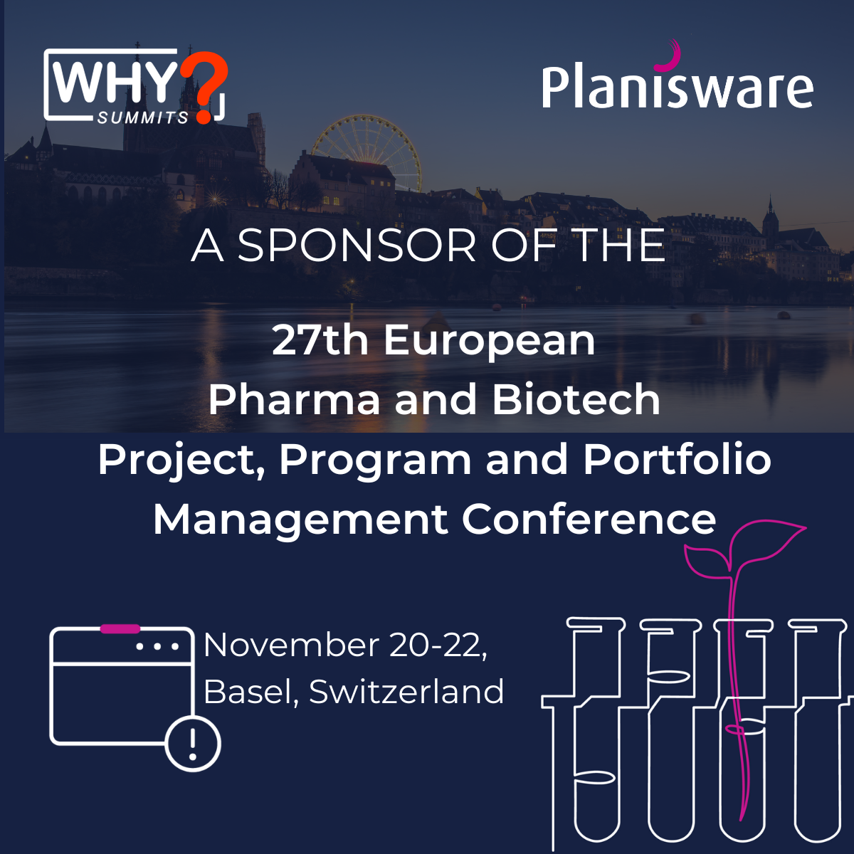 27th European Pharma and Biotech Project, Program and Portfolio